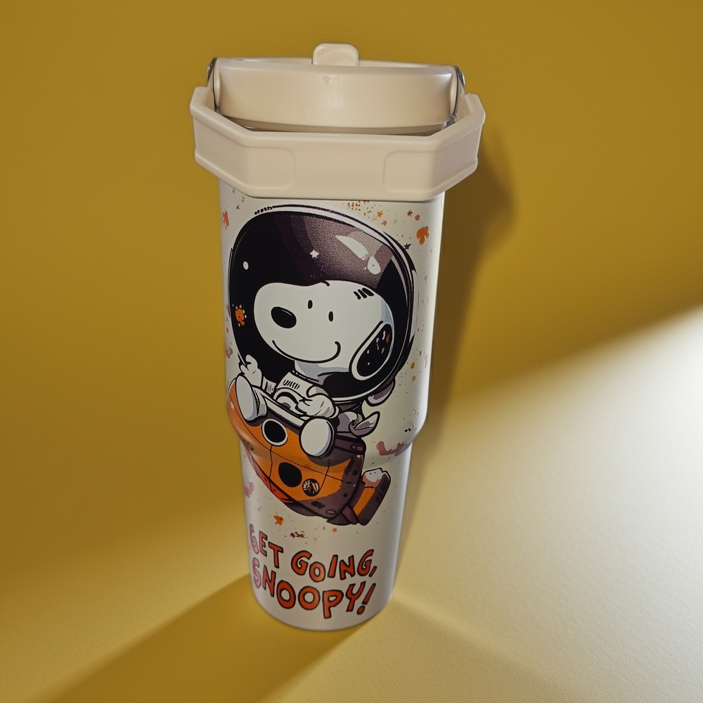 Snoopy Astronaut Travel Mug